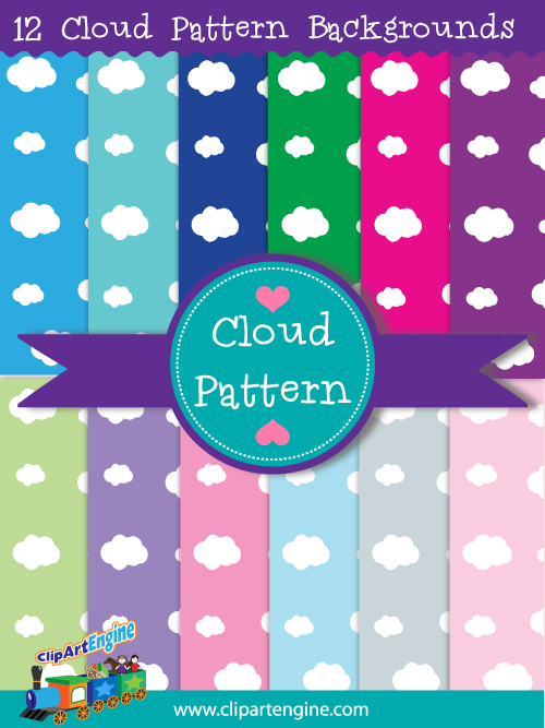Our Cloud Pattern Backgrounds Collection is a set of royalty free graphics that includes a personal and commercial use license.